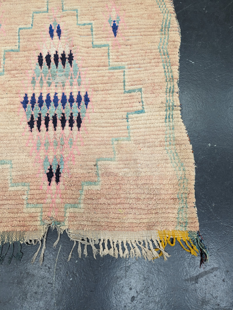 "Bustling Bazaar" Antique Azilal Rug RUAZ008