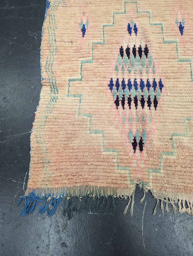 "Bustling Bazaar" Antique Azilal Rug RUAZ008