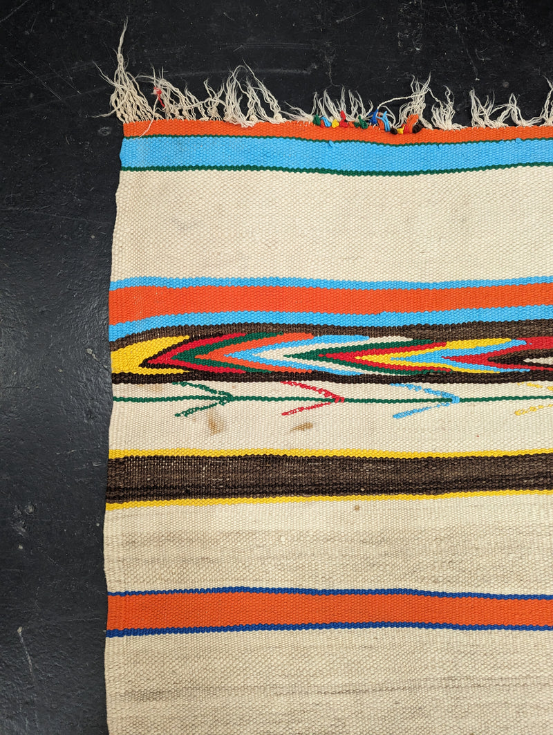 "Neon Stripes" 1970's Saharan Blanket BLSH003
