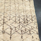 "Buttermilk" Antique Beni Ourain Rug