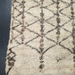 "Buttermilk" Antique Beni Ourain Rug