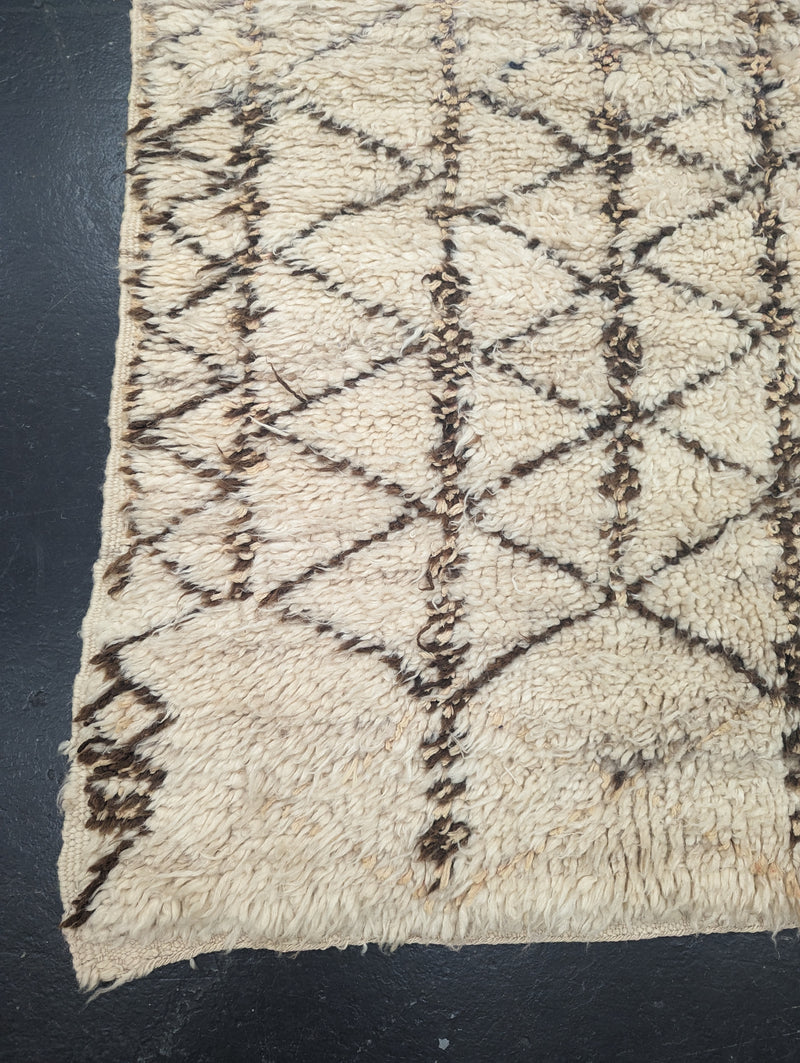 "Buttermilk" Antique Beni Ourain Rug RUBO017