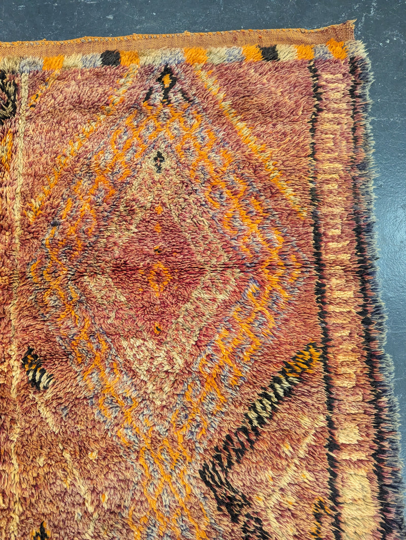 Orange Melange' - Antique Boujaad Rug RUBJ005