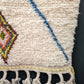 "Spectrum" Large Contemporary Beni Ourain Rug