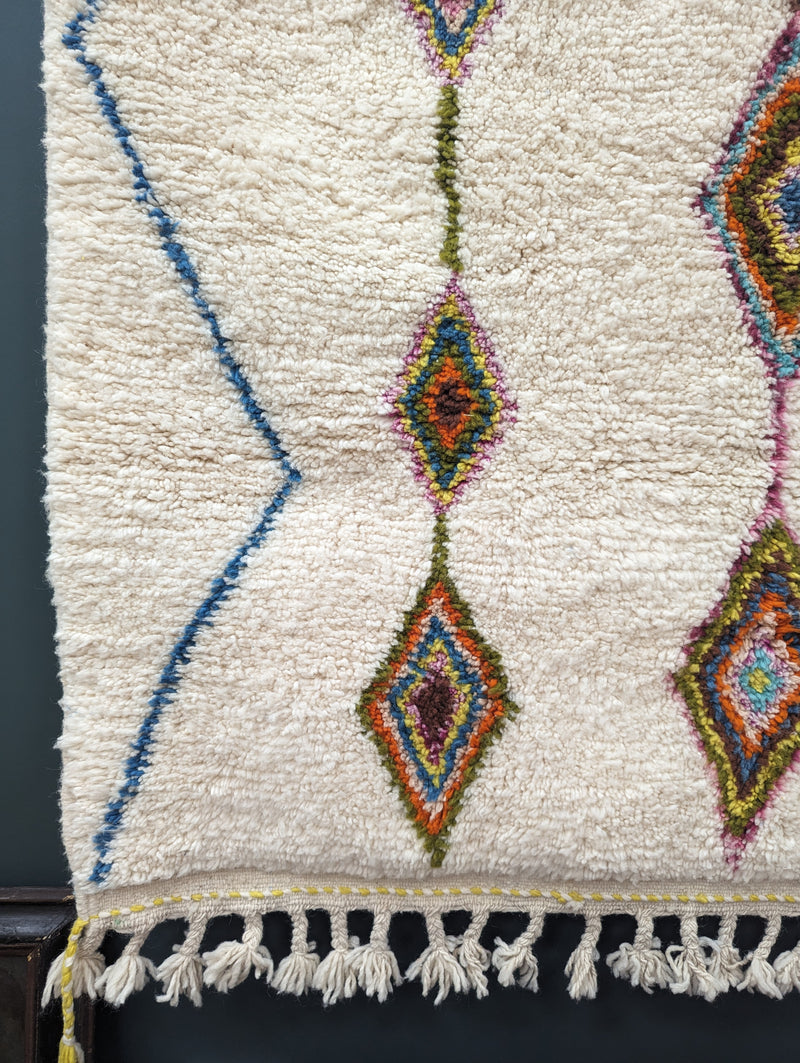 "Spectrum" Large Contemporary Beni Ourain Rug RUBO016