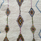 "Spectrum" Large Contemporary Beni Ourain Rug