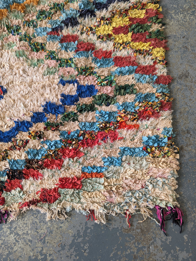 "Three Diamonds" Boucherouite Rug RUBT003