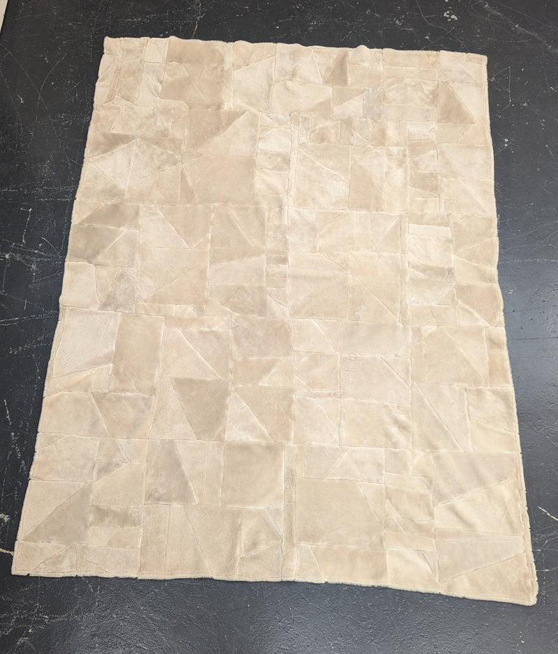 Patchwork Sheepskin Throw/Rug - Large BLSP001