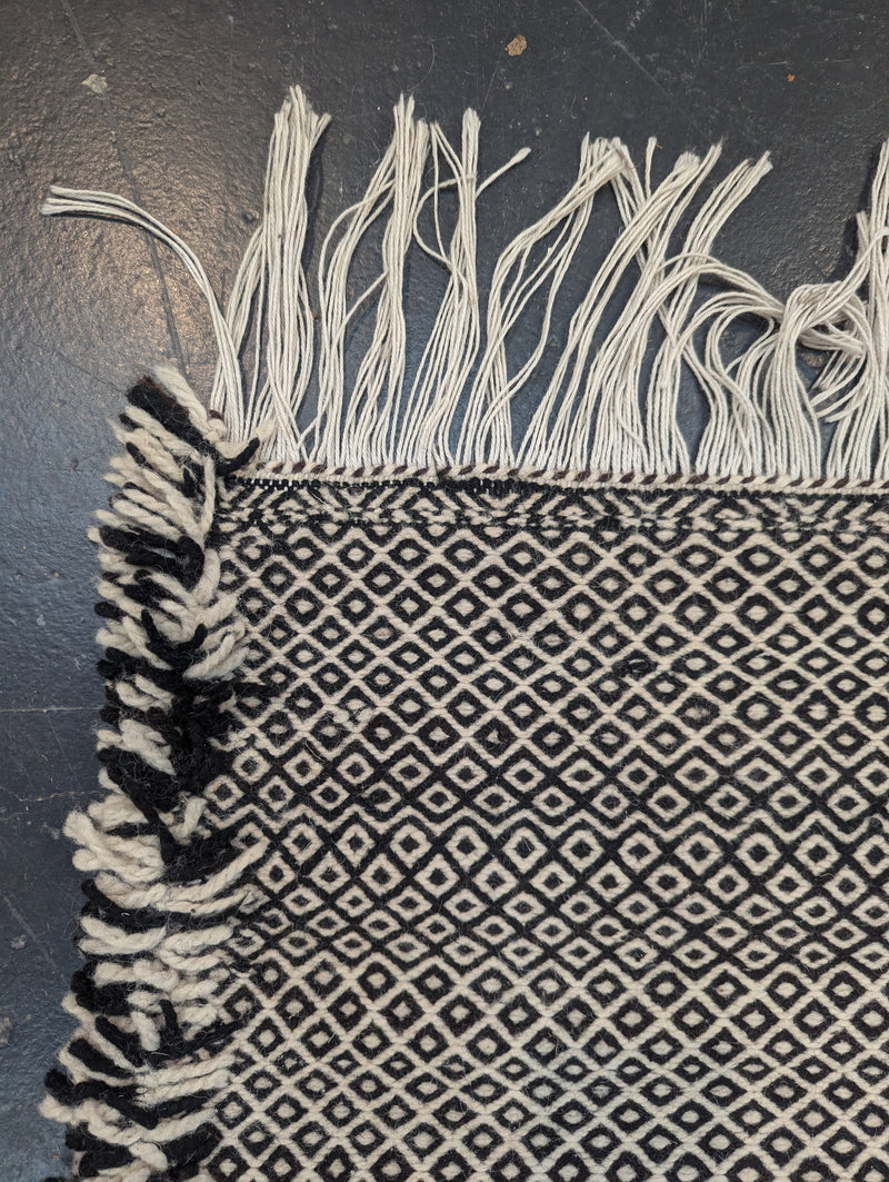 Double Reversible Contemporary Beni Ourain Kilim RUKM012