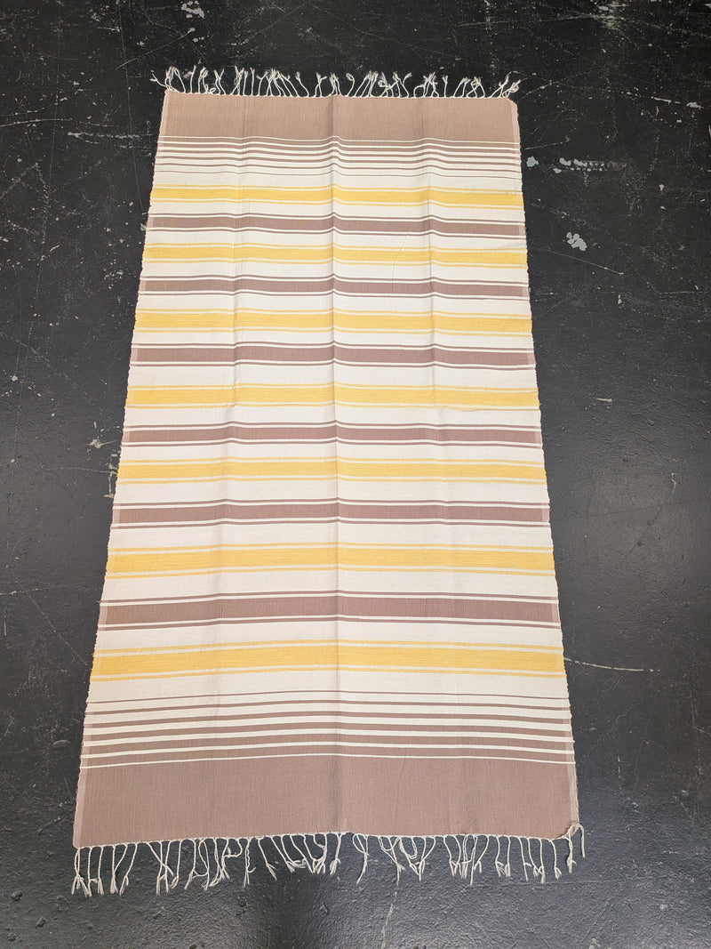 'Kaouki' Hammam Towel - Beige & Yellow BLHT012