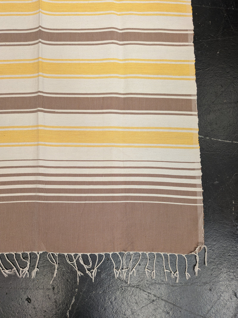 'Kaouki' Hammam Towel - Beige & Yellow BLHT012