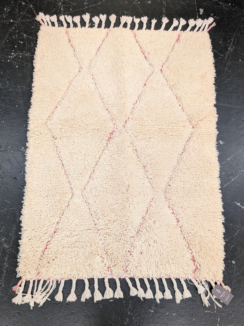 "Candyfloss" Contemporary Beni Ourain Rug RUBO078