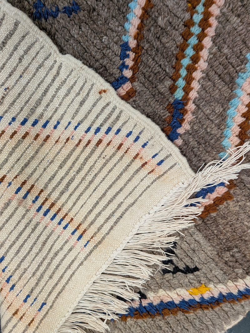 "Nostalgia" Contemporary Beni Ourain Rug RUBO077