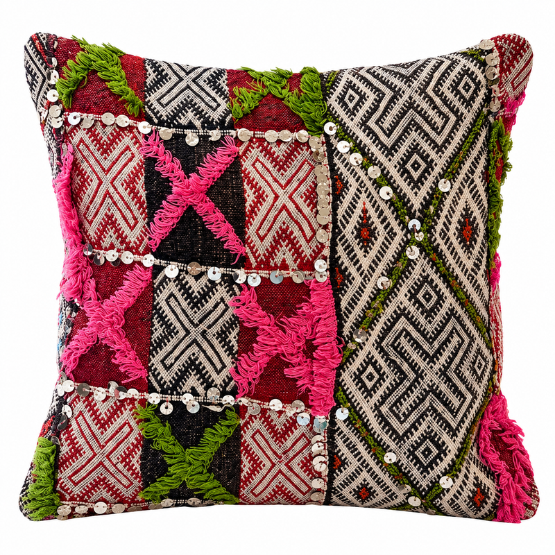 Rug fragment cushion RFC16