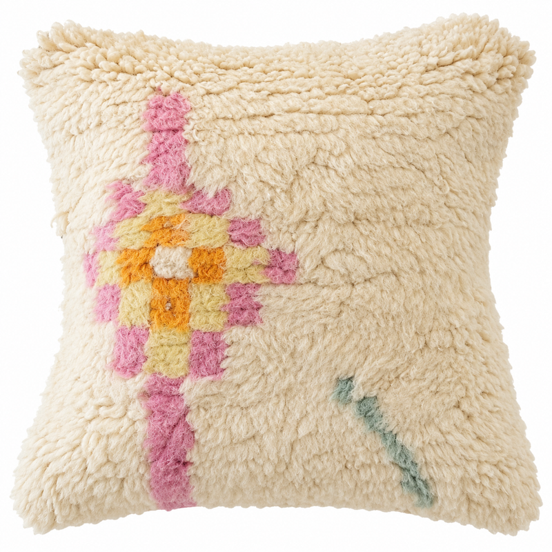 Rug fragment cushion RFC19