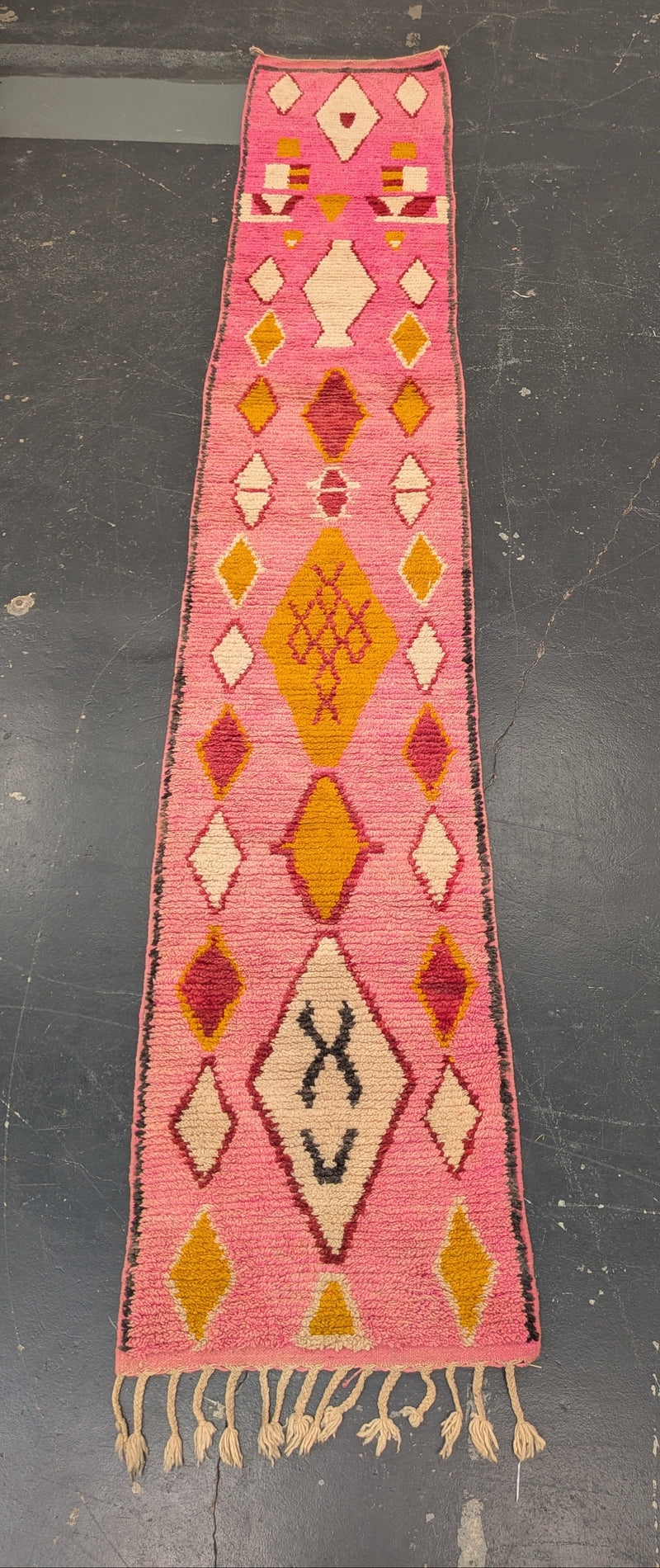"Pink Kasbah" Vintage Azilal Runner RUAZ044