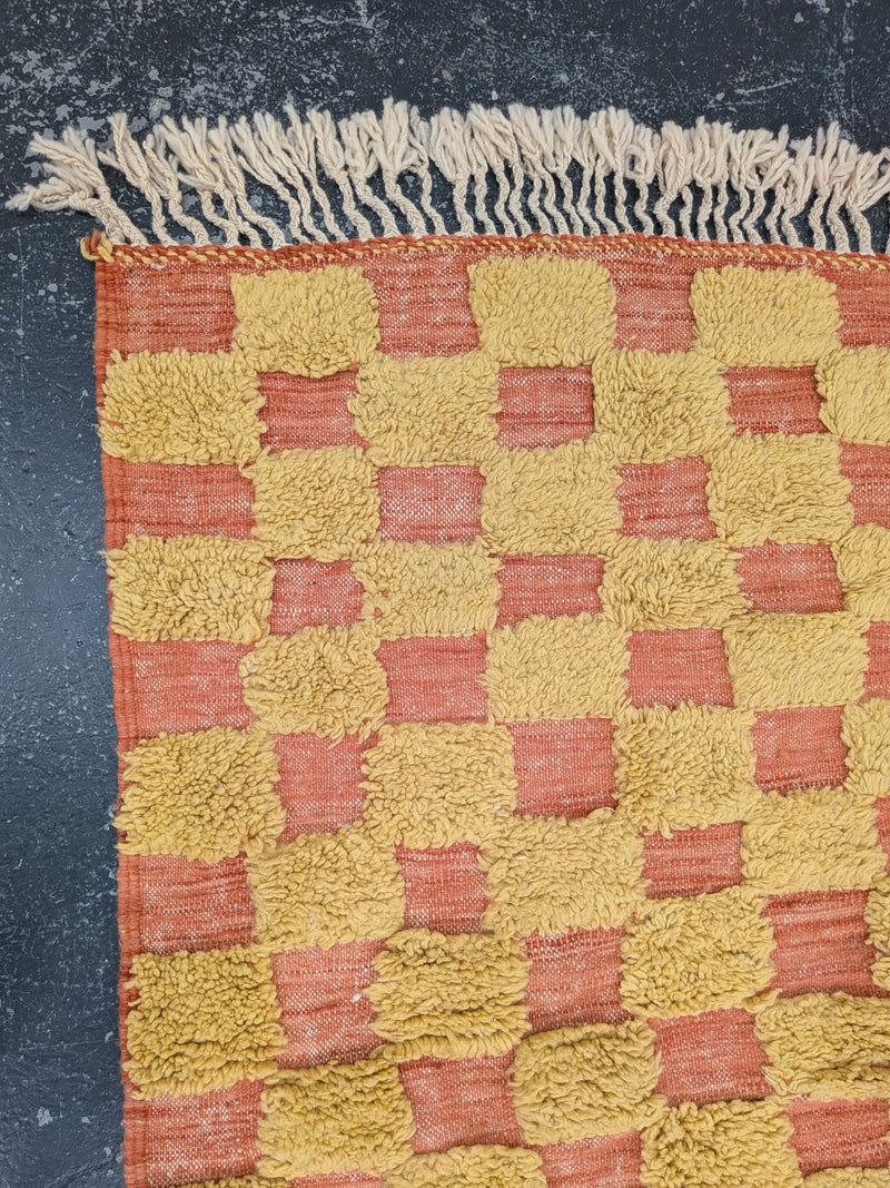 "Golden Mosaic" Beni Ourain Rug RUBO089
