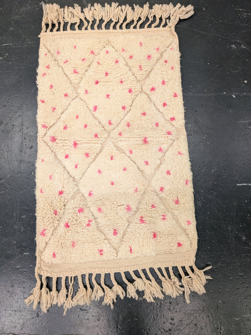 "Rose Confeti" Beni Ourain Rug RUBO082
