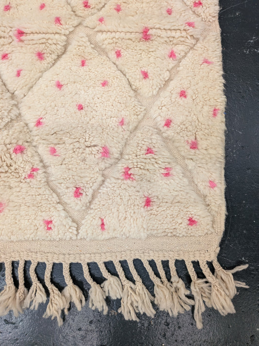 "Rose Confeti" Beni Ourain Rug RUBO082