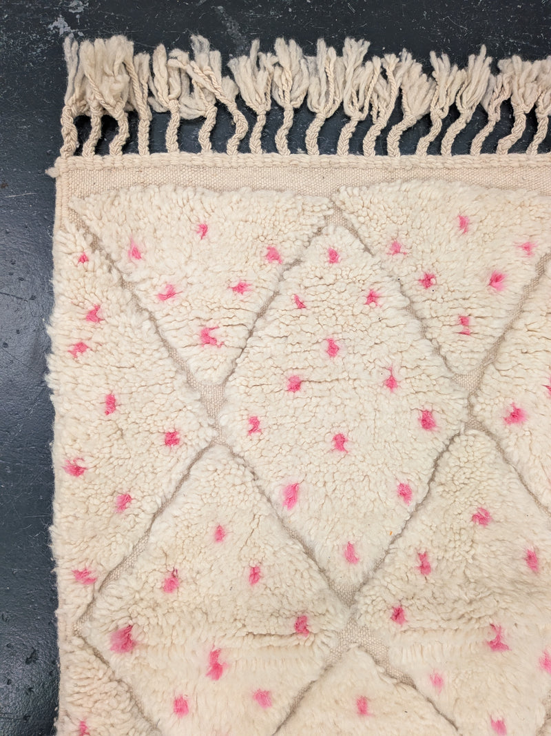 "Rose Confeti" Beni Ourain Rug RUBO082