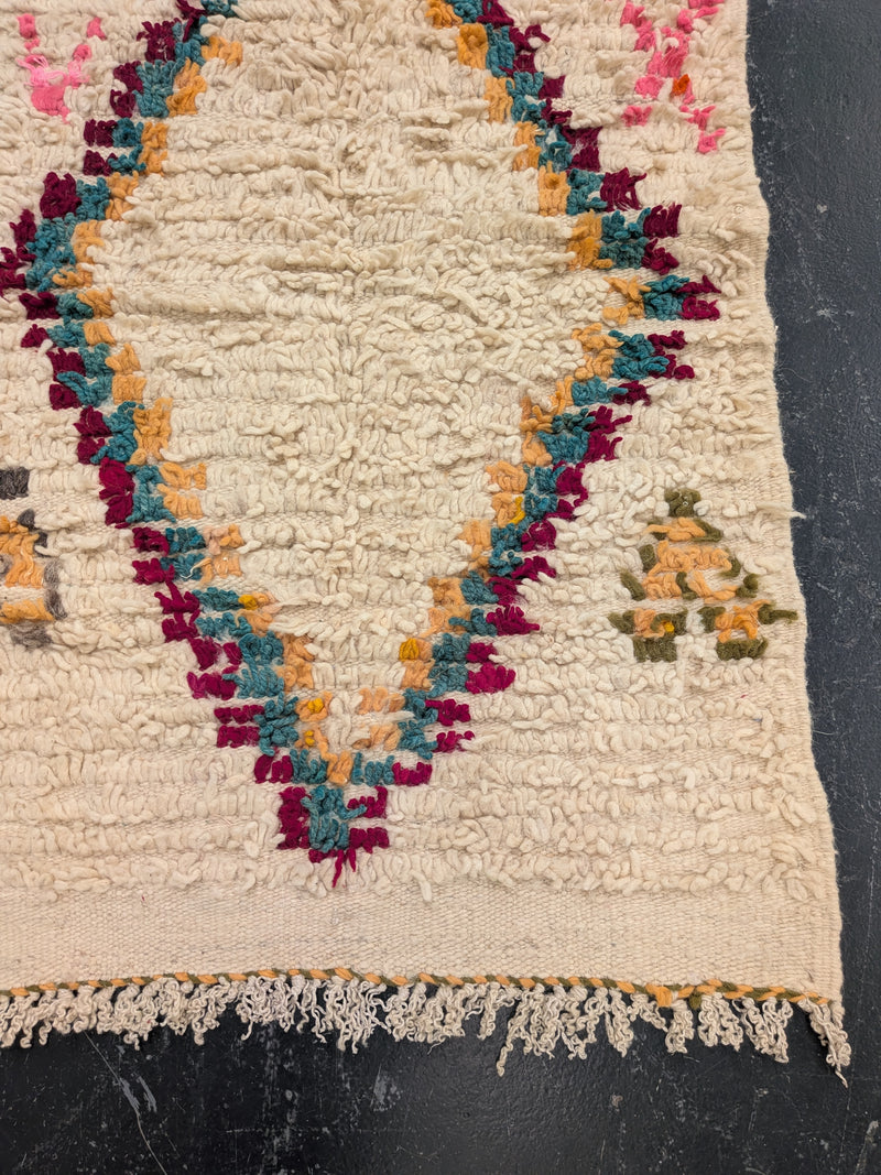 "Desert Bloom" Beni Ourain Rug RUBO088