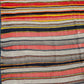 "Sunset Caravan" SB038 Vintage Moroccan Blanket