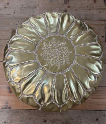 Gold Pouffe - POLP003