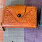 Hand Tooled Leather Purse - CL-BG-004