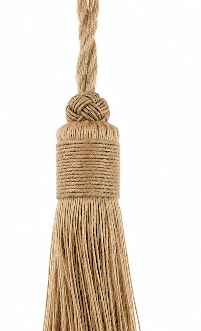 Medium Jute Curtain Tieback Tassels HWTA011
