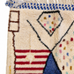 "Calder's Dream" Contemporary Beni Ourain Rug RUB096