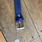 Navy Plaited Belt - CL-BT-010