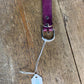 Purple Leather Belt - CL-BT-013