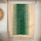 Vegetable Dye Flatweave Kilim - Mint & Kohl