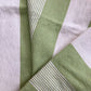 Lime Striped Saharan Pompom Blanket - BP102