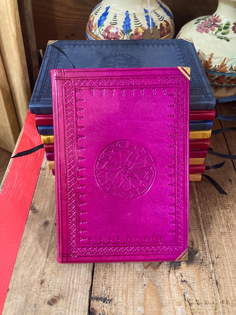 Handmade Embossed Leather Notebook CLBK001