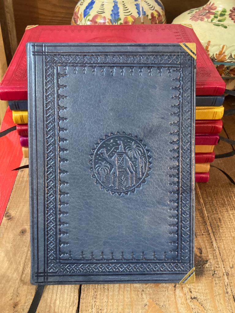 Handmade Embossed Leather Notebook CLBK001