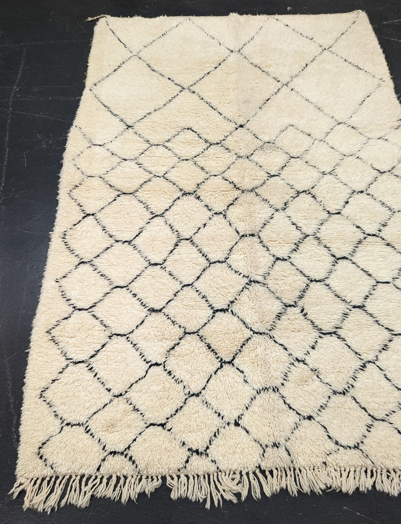 "Beehive Fade" Medium Contemporary Beni Ourain Rug RUBO018