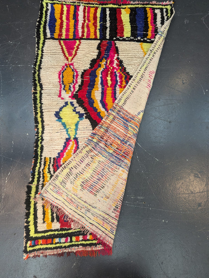 "Abracadabra" Antique 70's Azilal Rug RUAZ012