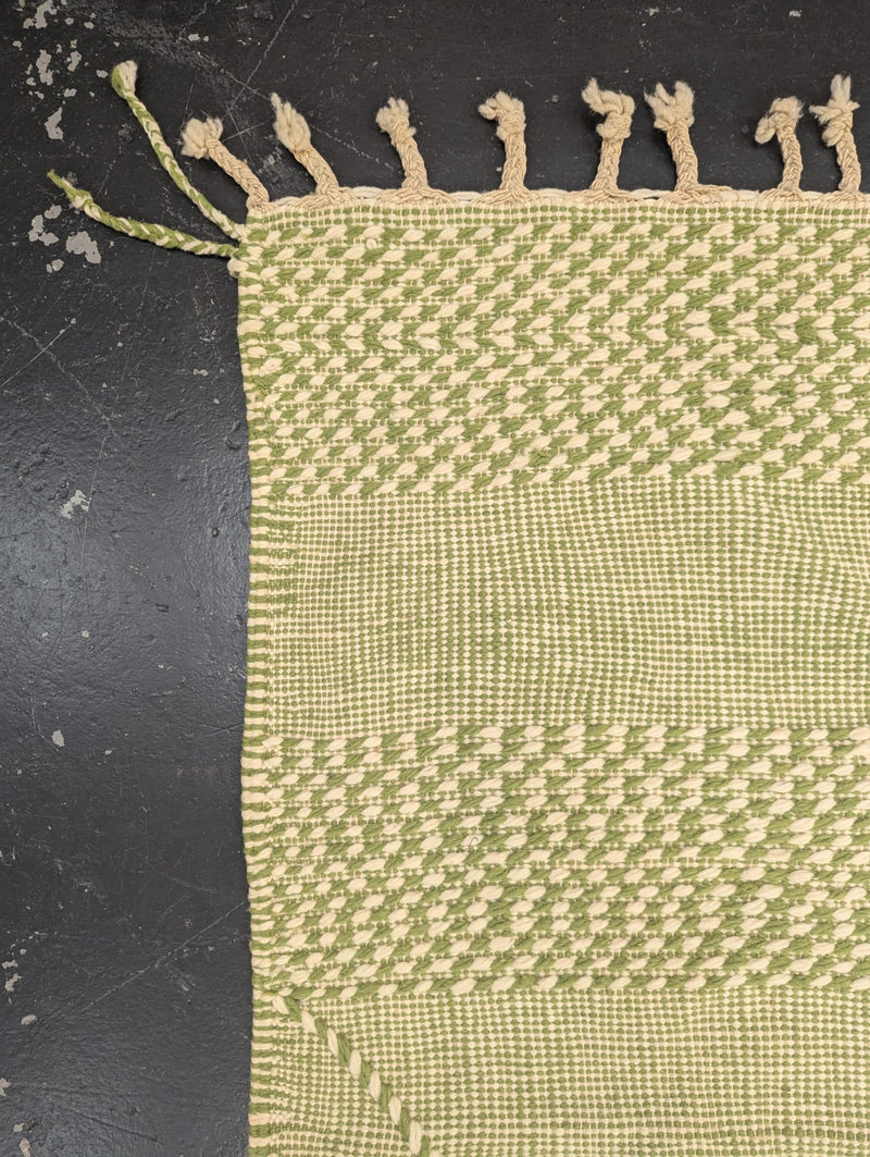 Mint Green Reversible Flatweave Kilim RUKM008