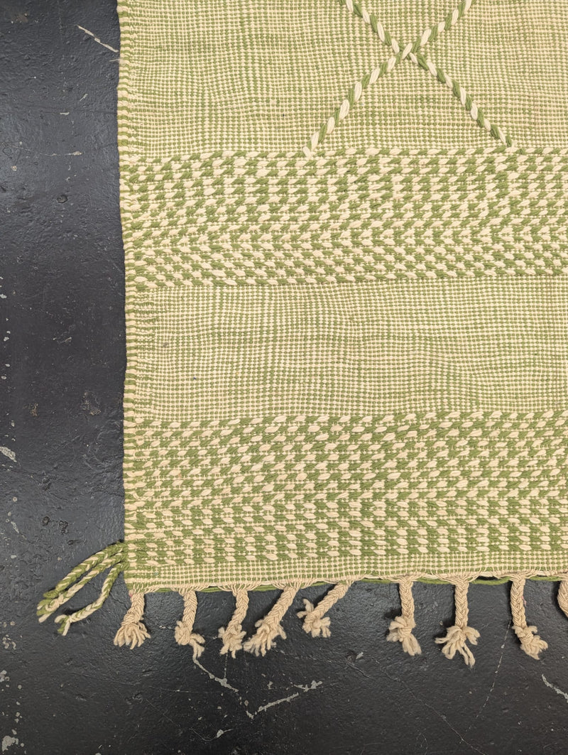 Mint Green Reversible Flatweave Kilim RUKM008