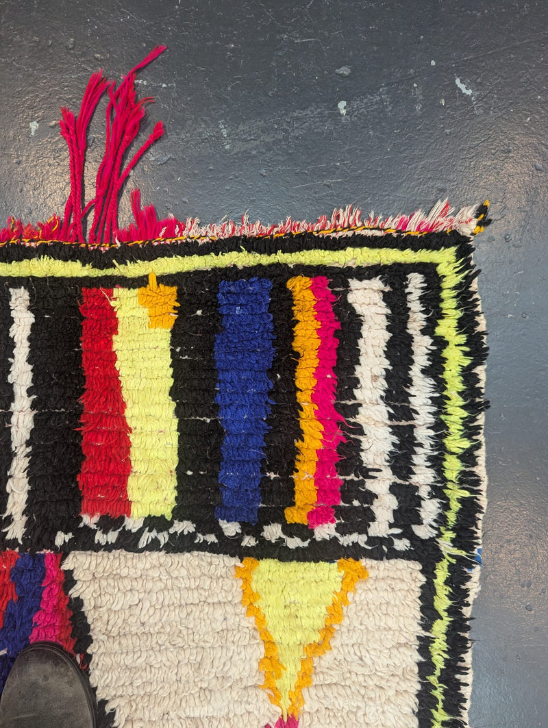 "Abracadabra" Antique 70's Azilal Rug RUAZ012