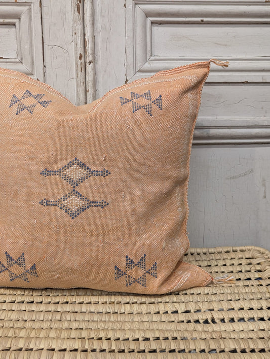 Moroccan Cactus Silk Cushion - CU-CS-007