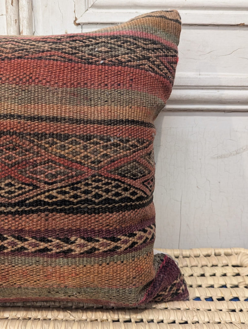 Antique Rug Fragment Cushion CUR001