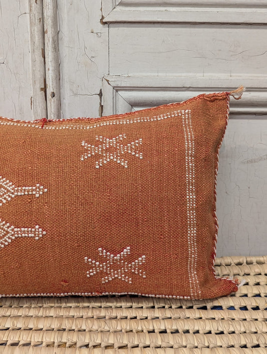 Moroccan Cactus Silk Cushion - CU-CS-003