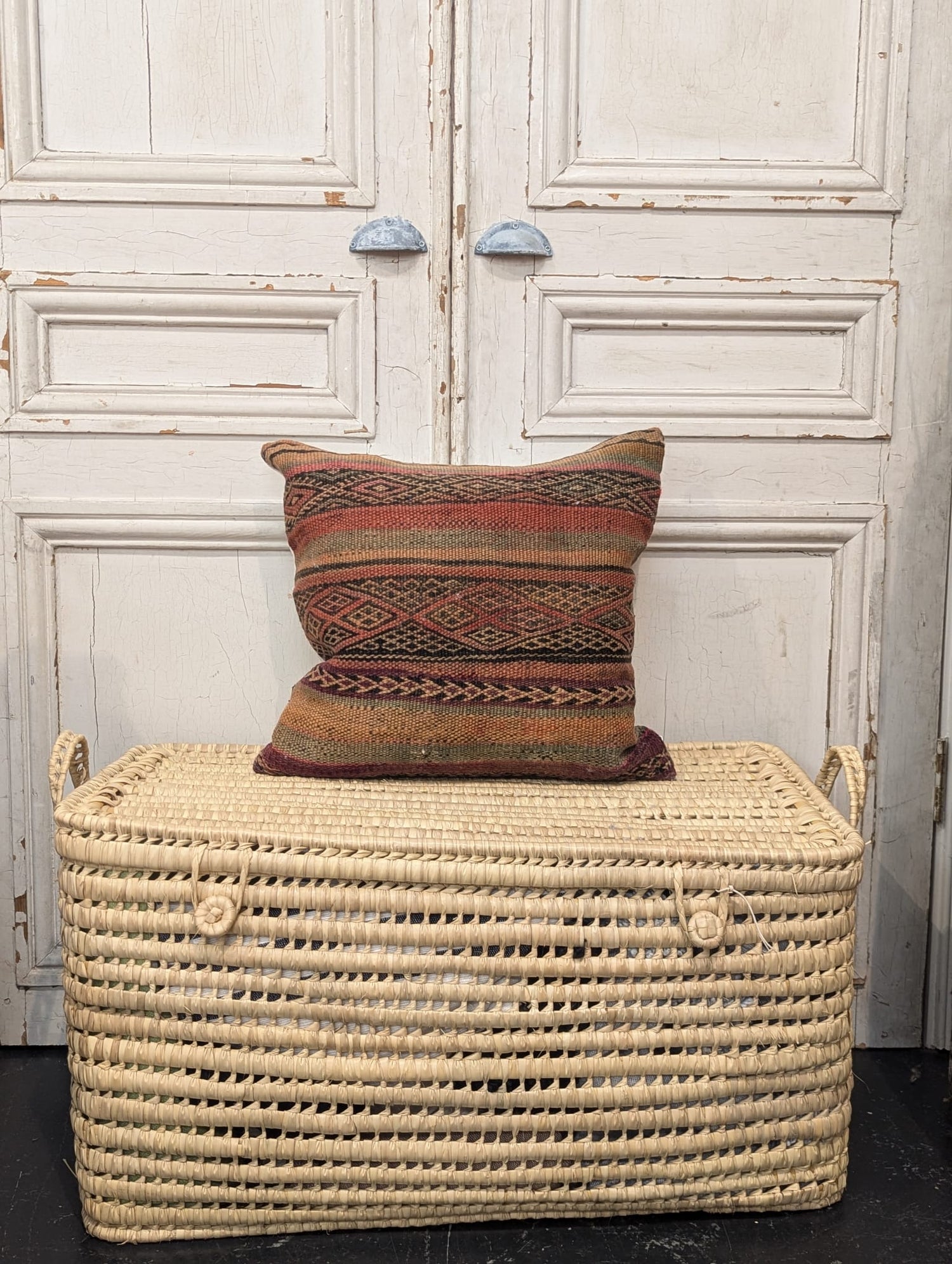 Antique Rug Fragment Cushion - CU-R 001
