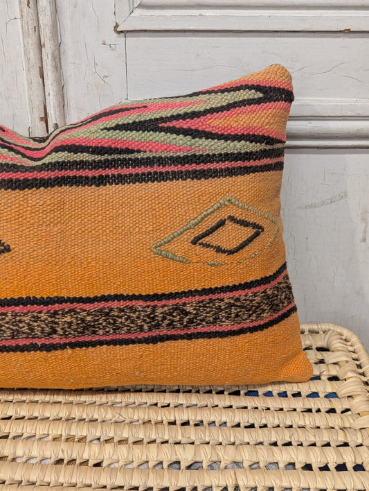Antique Rug Fragment Cushion CUR014