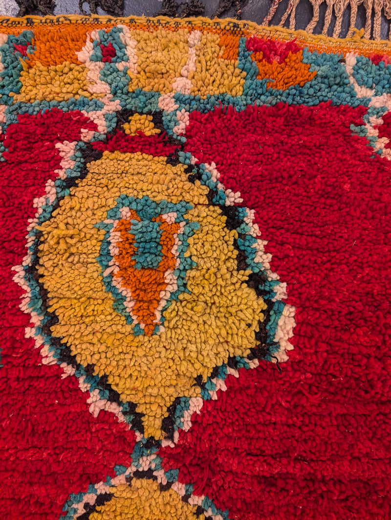 Antique 80's Azilal Rug RUAZ013