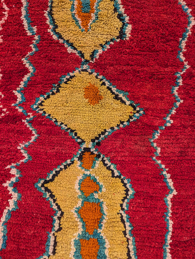 Antique 80's Azilal Rug RUAZ013