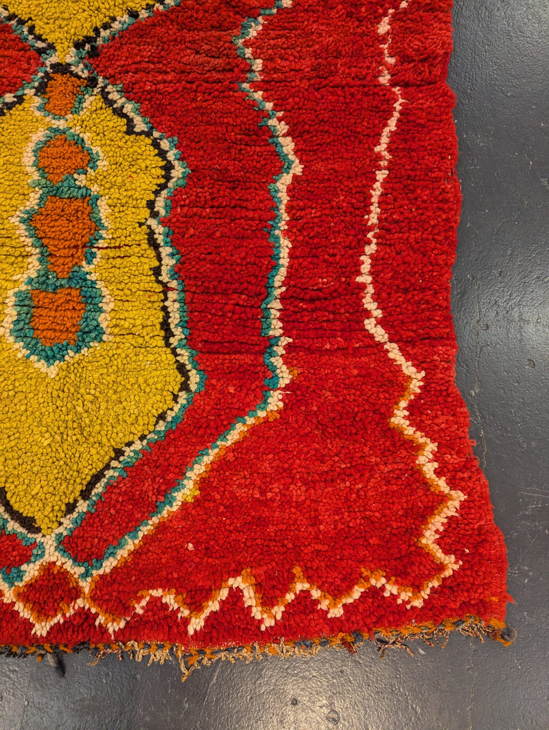 Antique 80's Azilal Rug RUAZ013