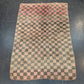 Checkerboard Antique Azilal Rug - RU-AZ-014